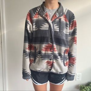 Soft Southwestern Patterned Thread + Supply Coat S